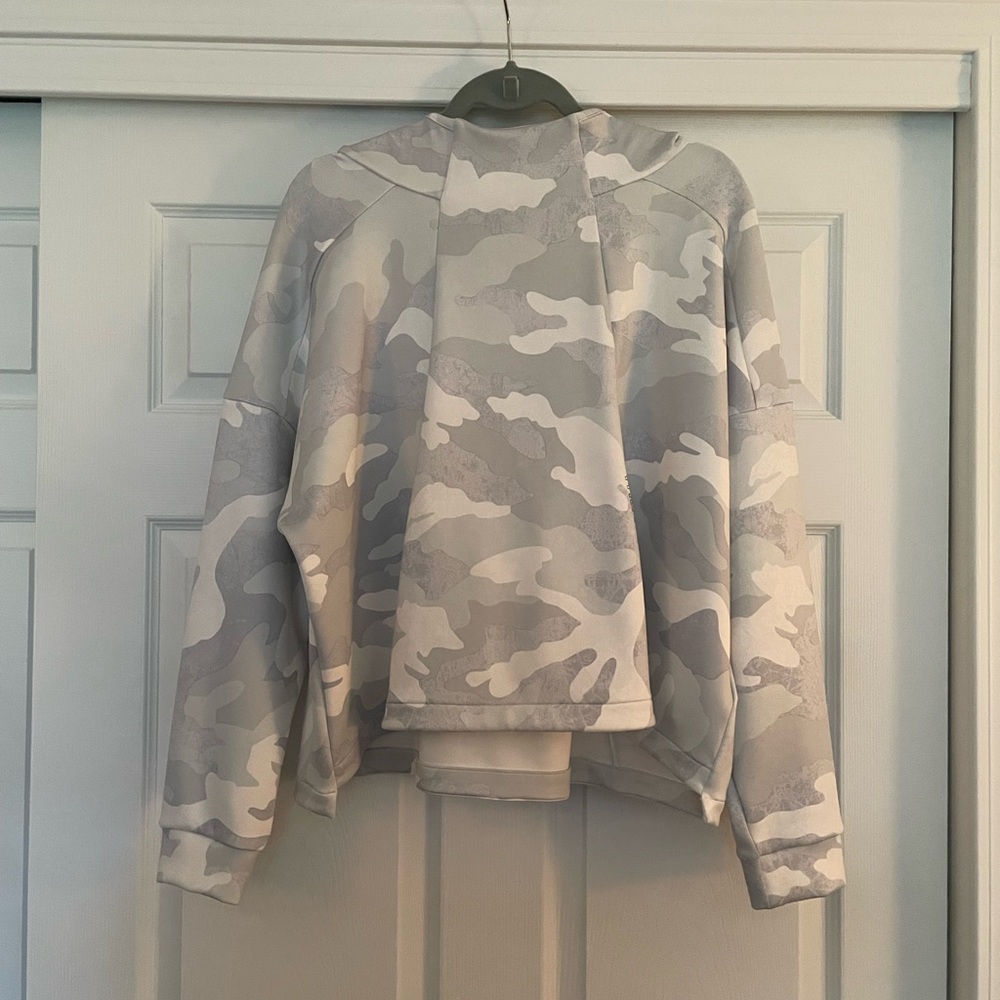 The North Face: Gray Camo Hoodie